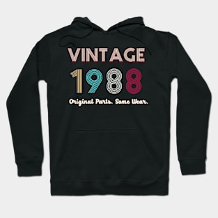 Vintage 1988 Original Parts. Some Ware Hoodie